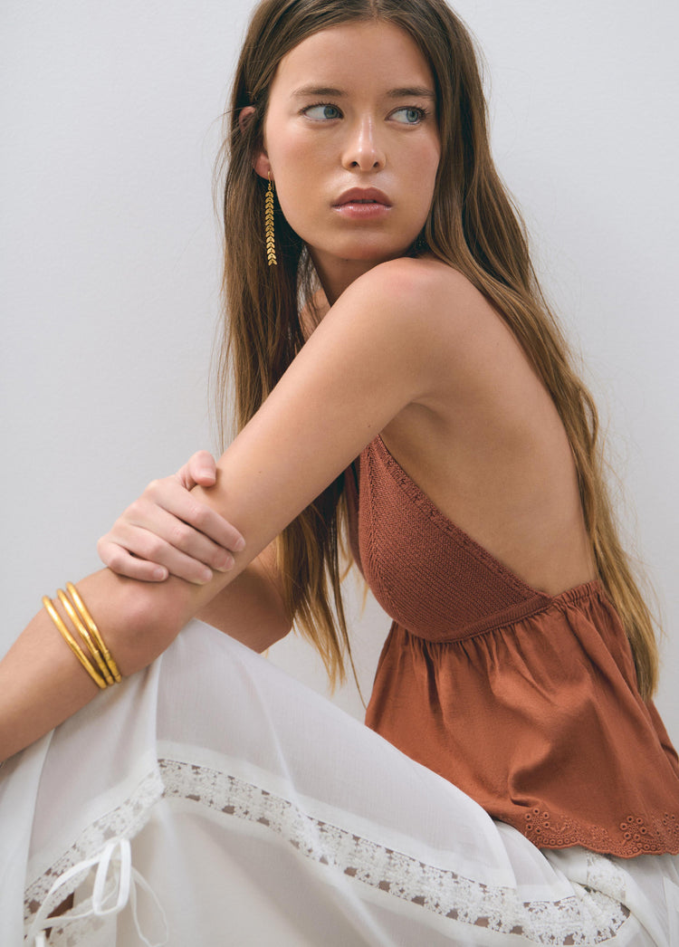 Medium gold-plated bracelet