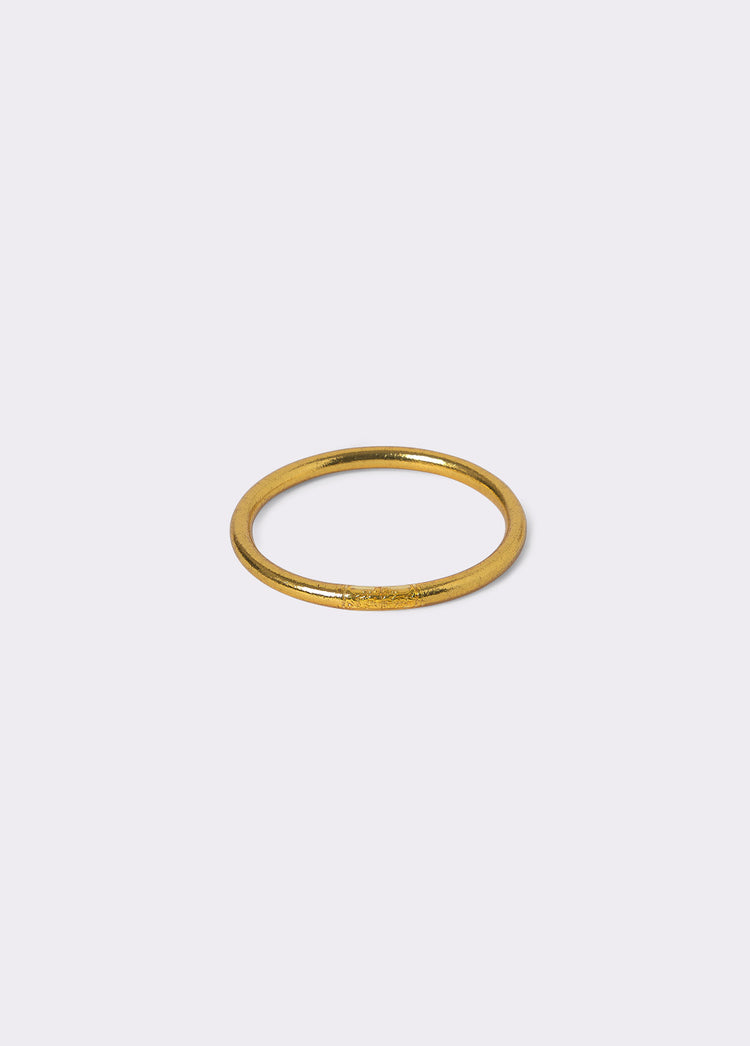 Small gold-plated bracelet