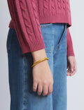 Goldplattiertes Armband M
