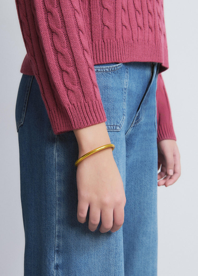 Pulsera pan de oro M