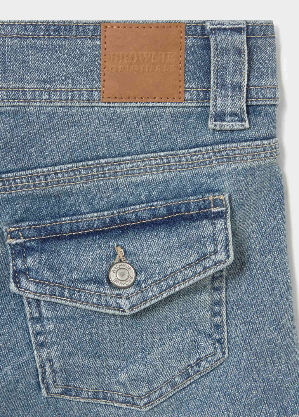 Short mini pocket flap