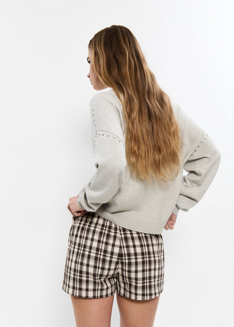 Mini Checkered Shorts
