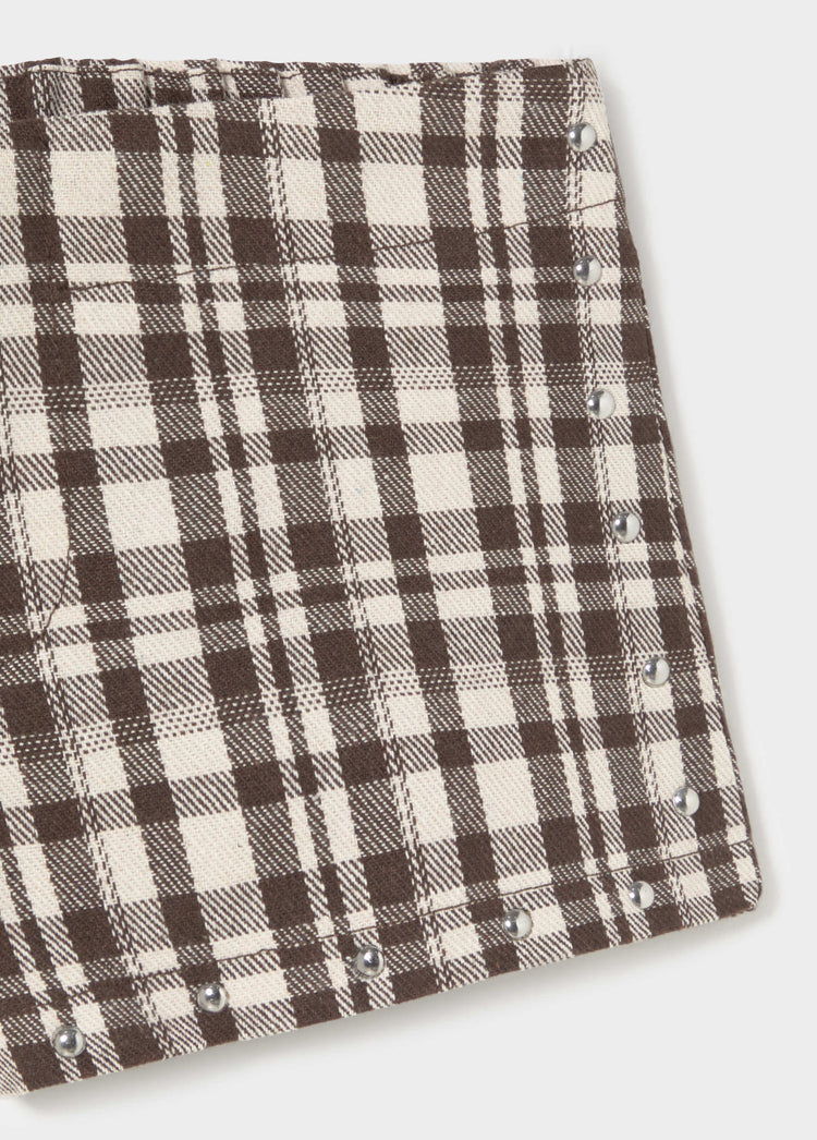 Mini Checkered Shorts