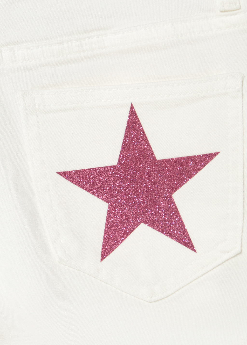 Glitter patch shorts