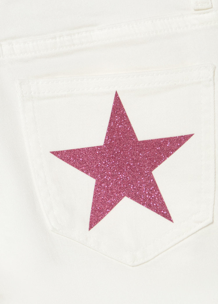 Short patch glitter