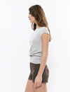 Short patch glitter