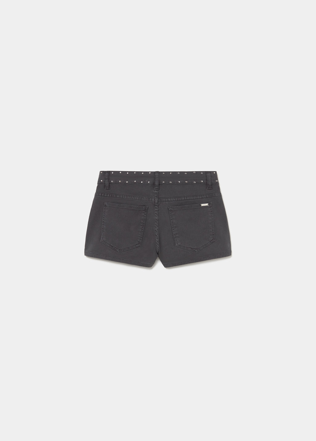 Decorative studded shorts
