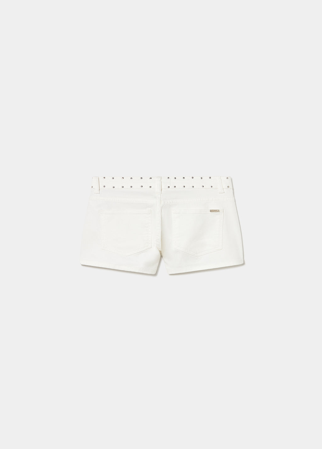 Decorative studded shorts