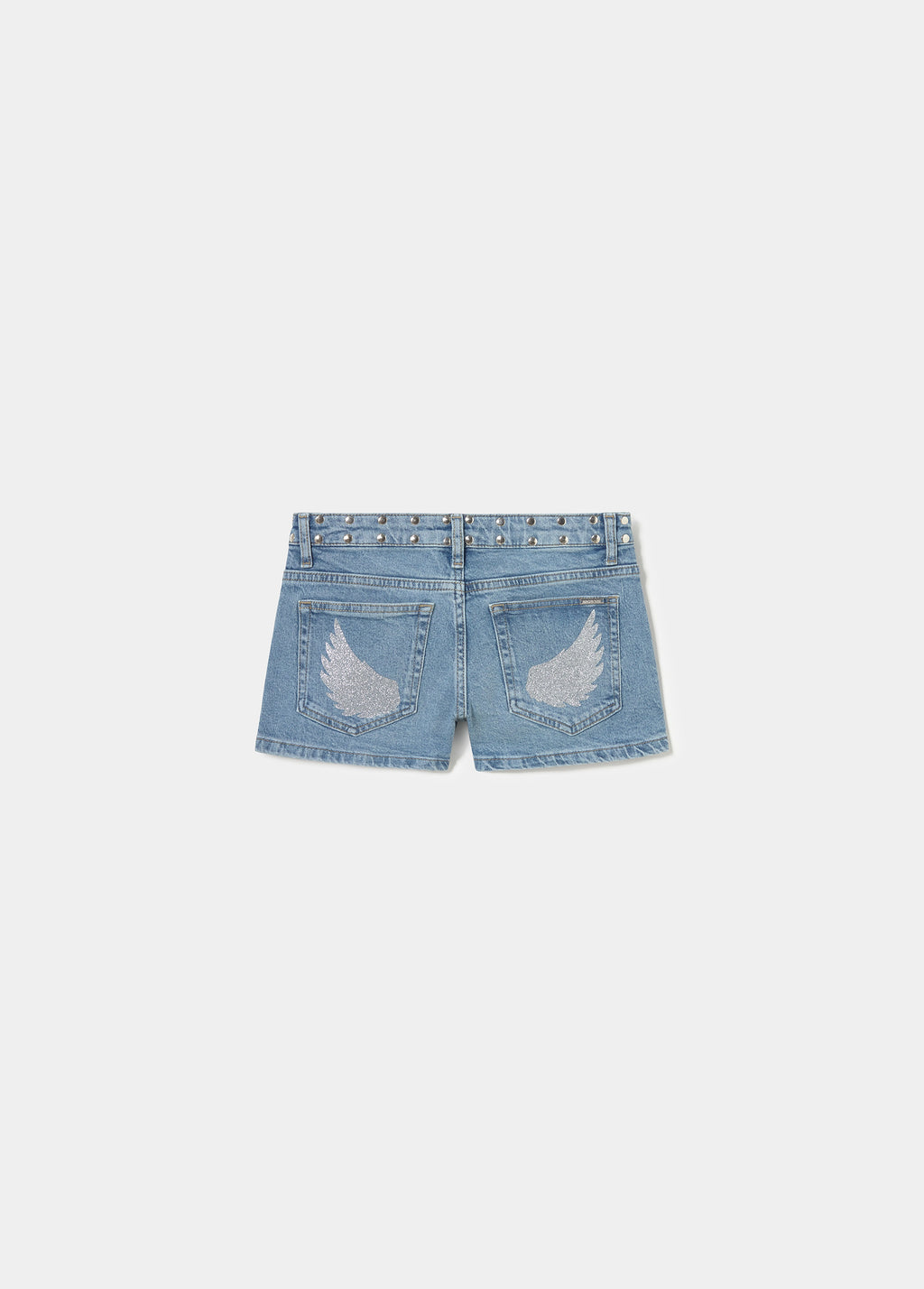 Glitter studded shorts