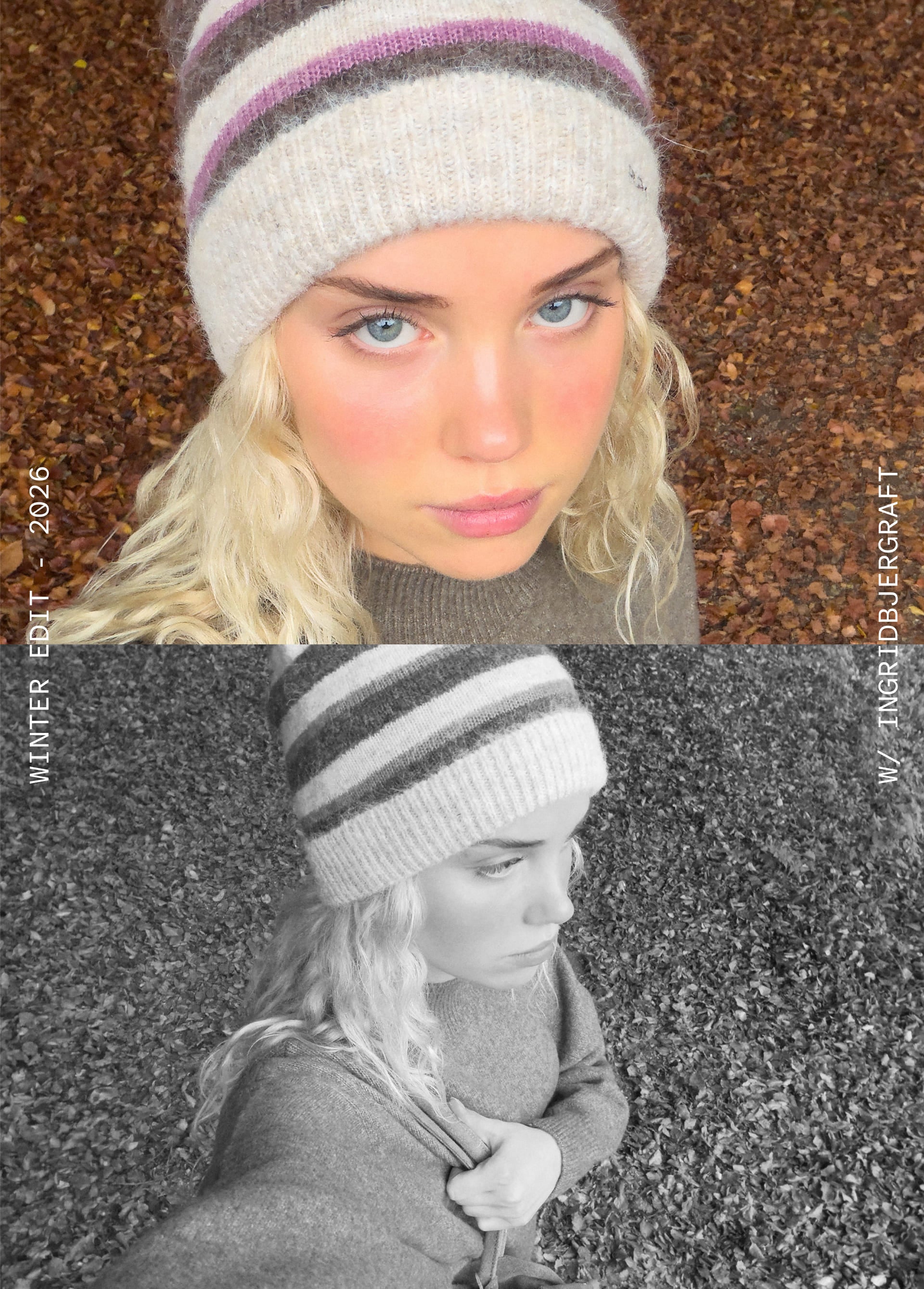 Striped hat