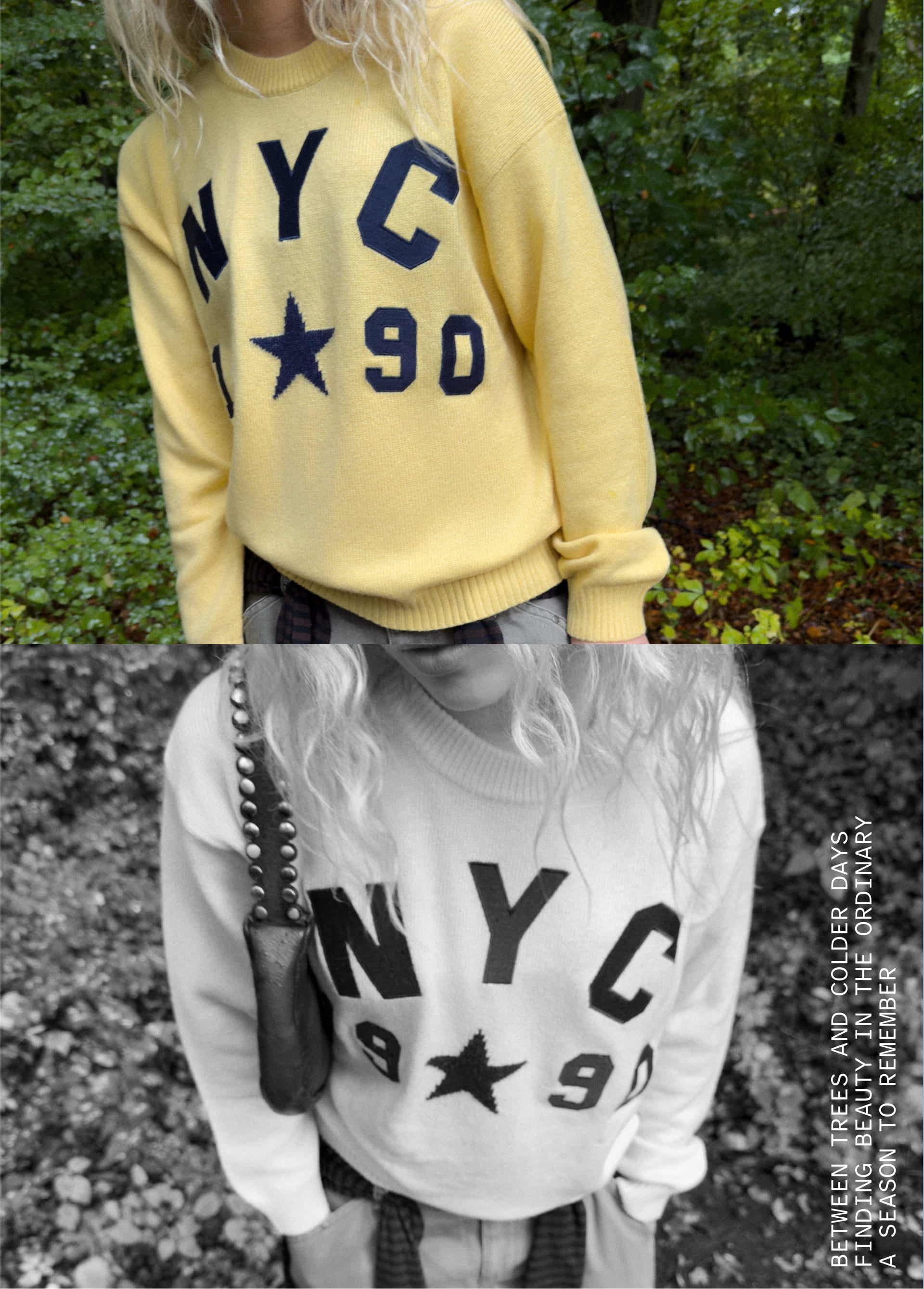 Embroidered nyc jumper