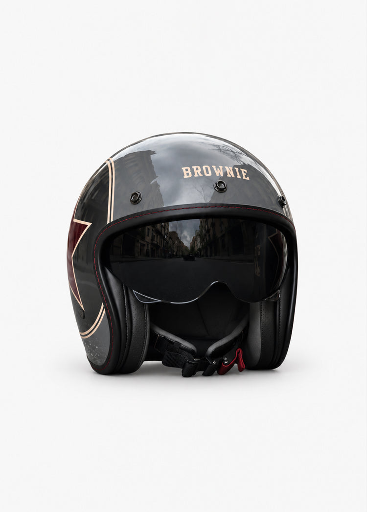 Star motorcycle helmet