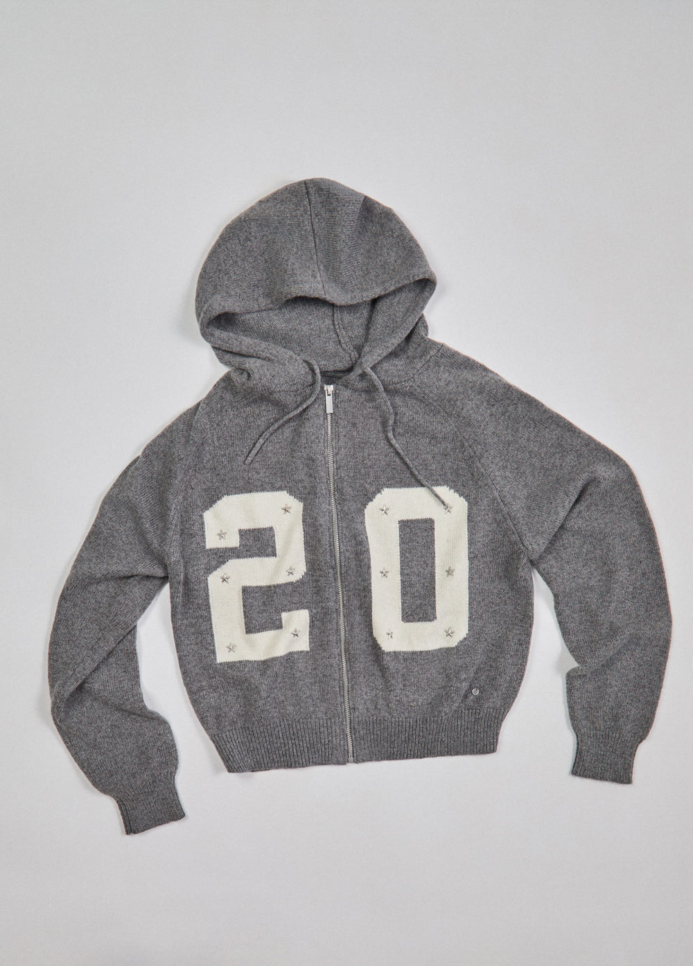 Strickjacke mit Kapuze 20