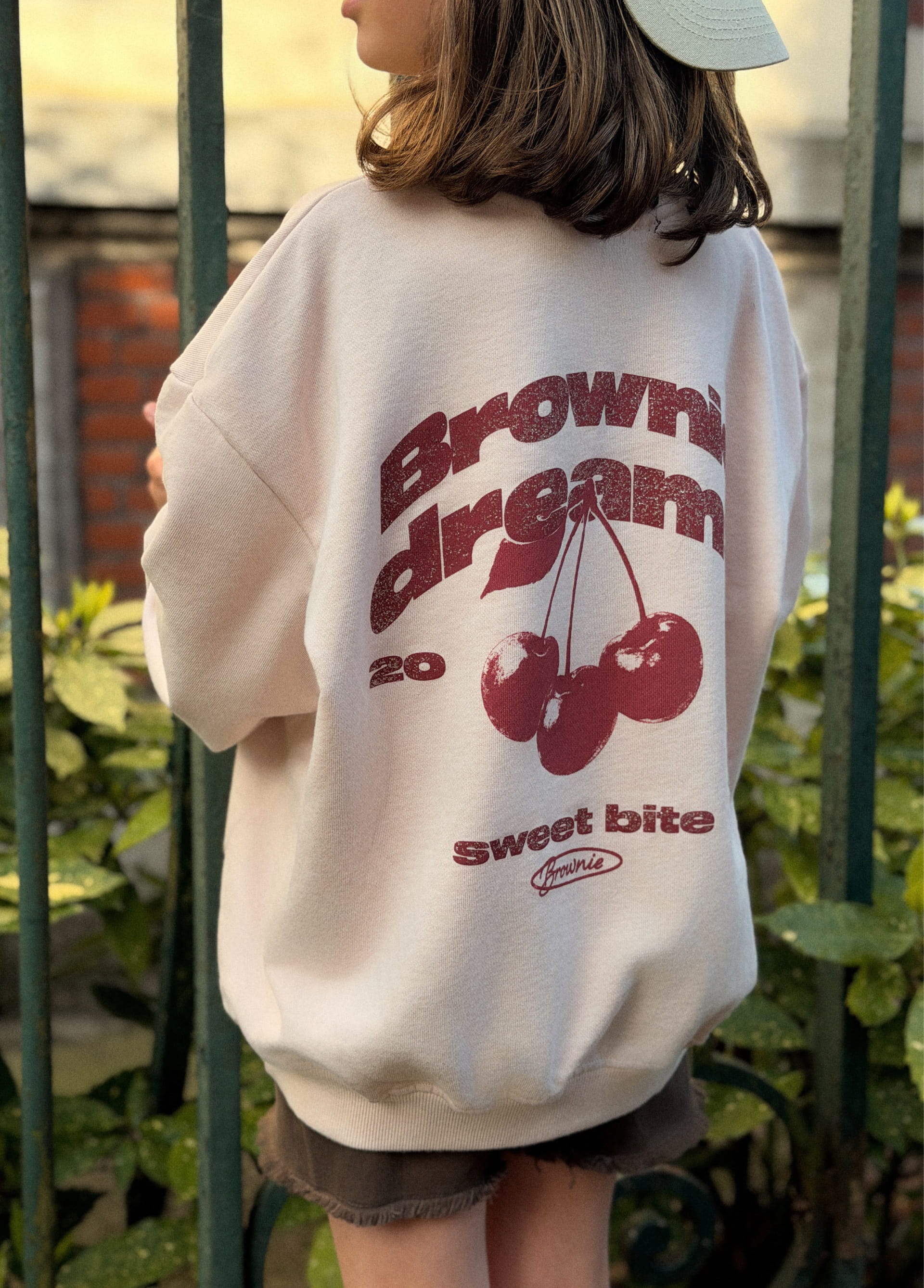 Sudadera print glitter