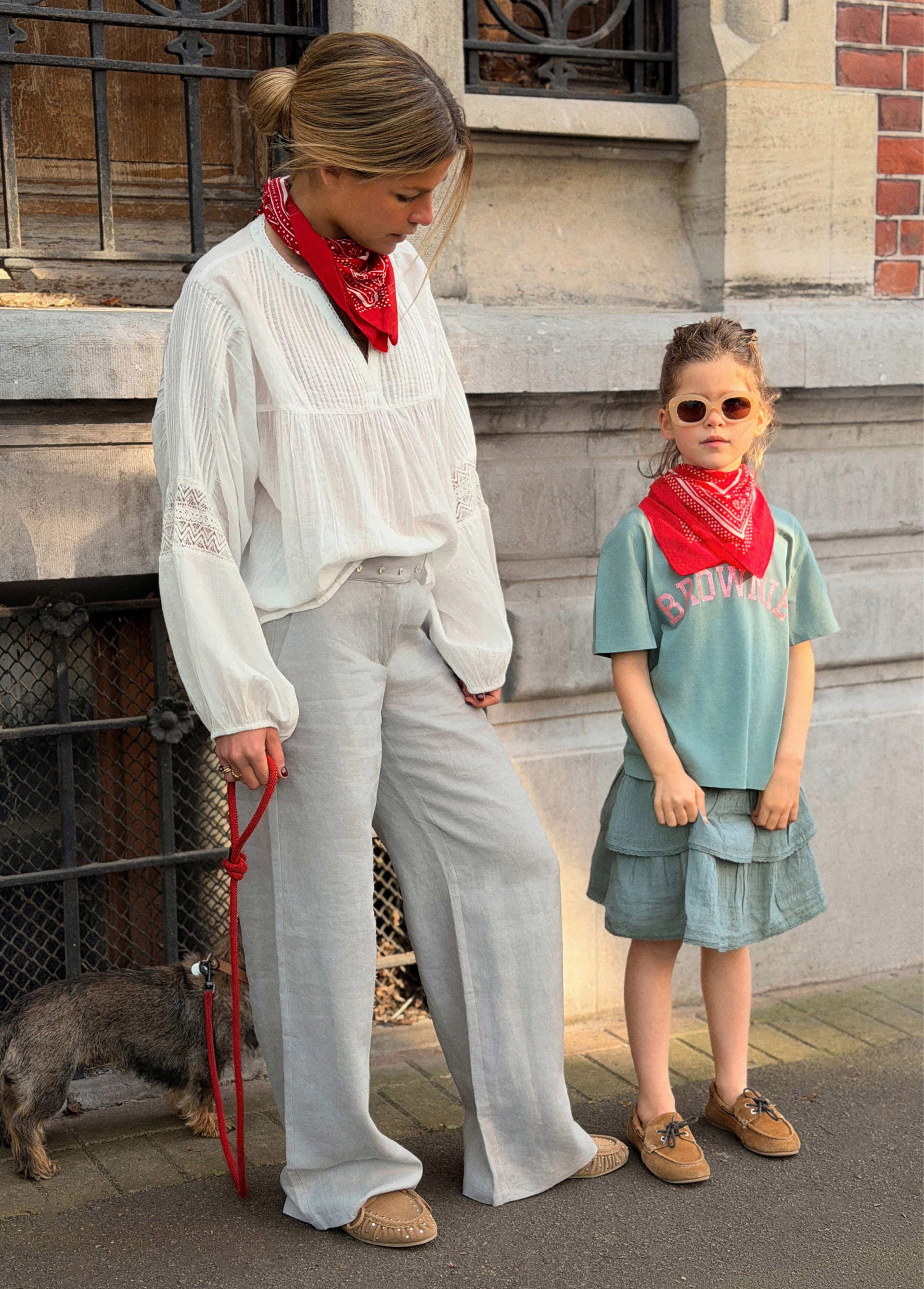 Romantic ruffle skirt