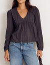 Long-sleeve blouse