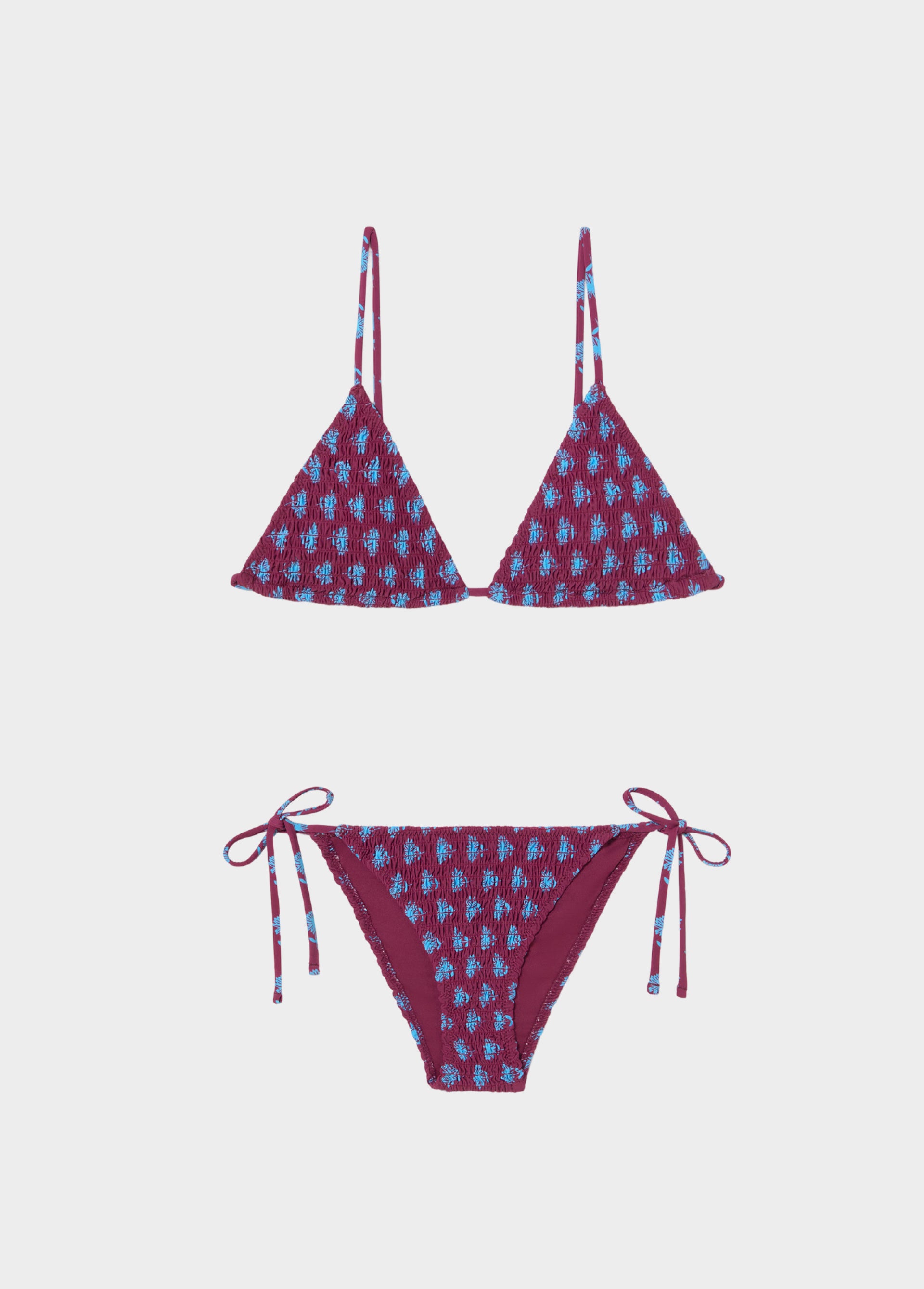 Braguita smock estampada