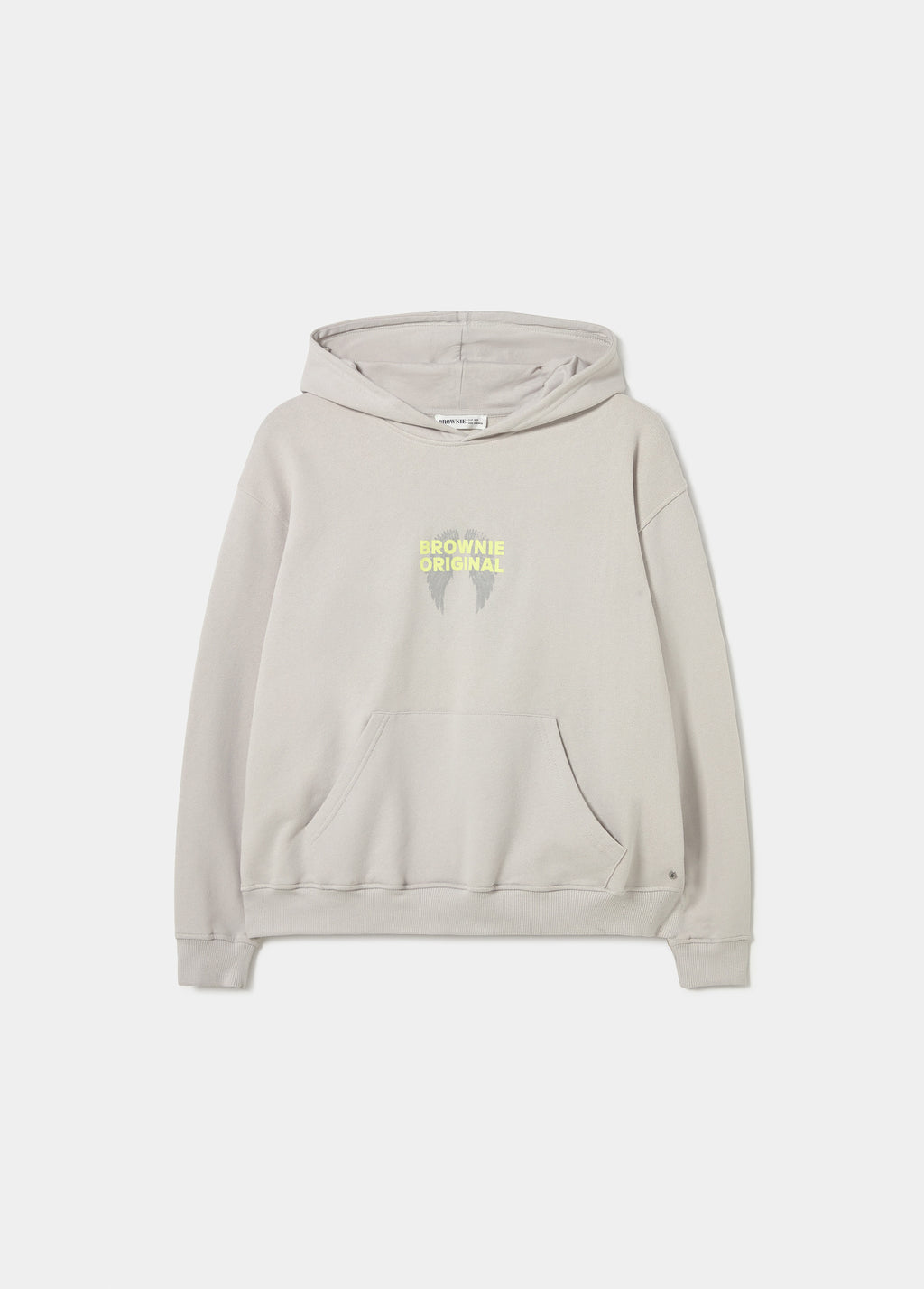 Sweat à capuche imprimé ailes