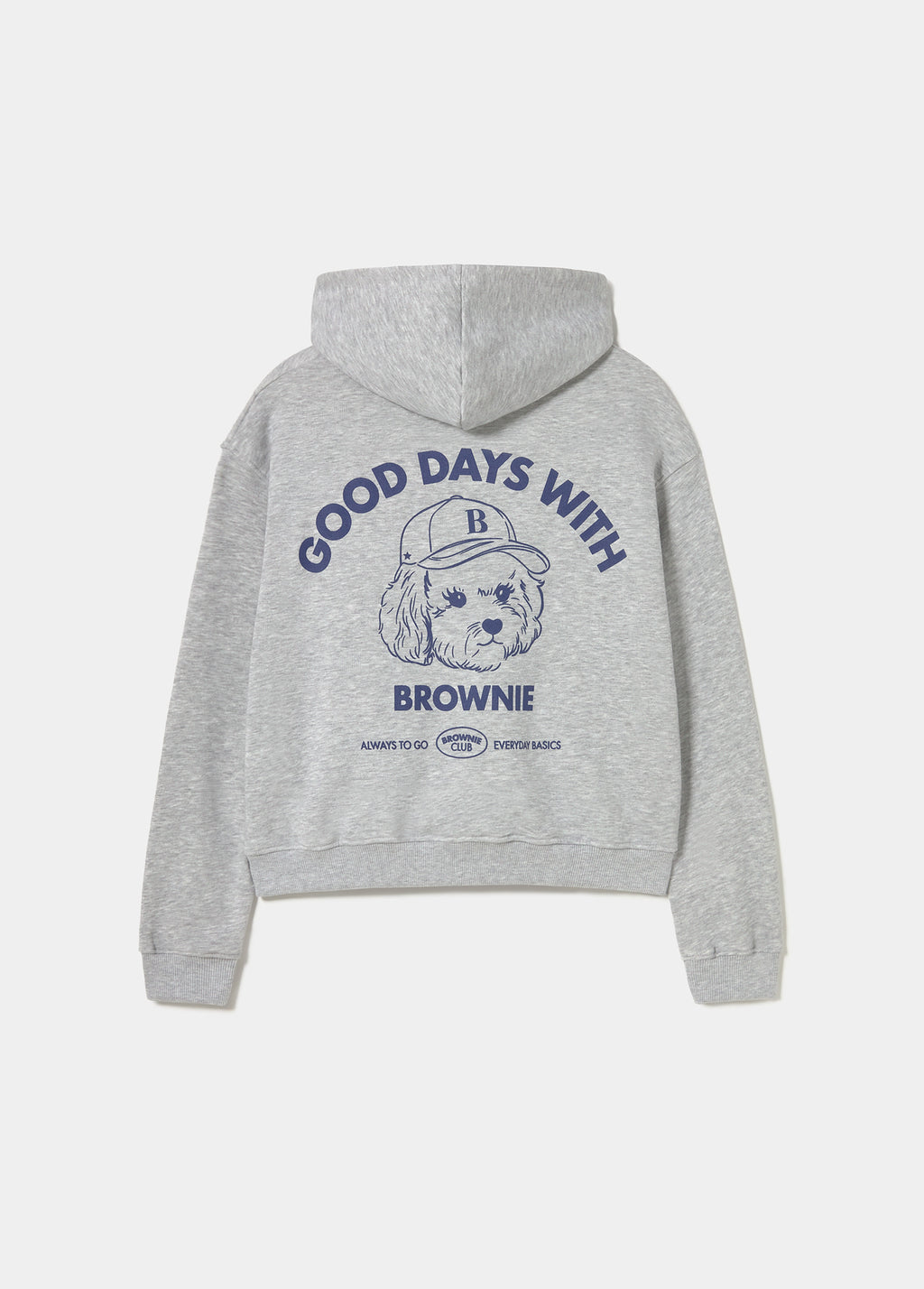 Hoodie with dog print