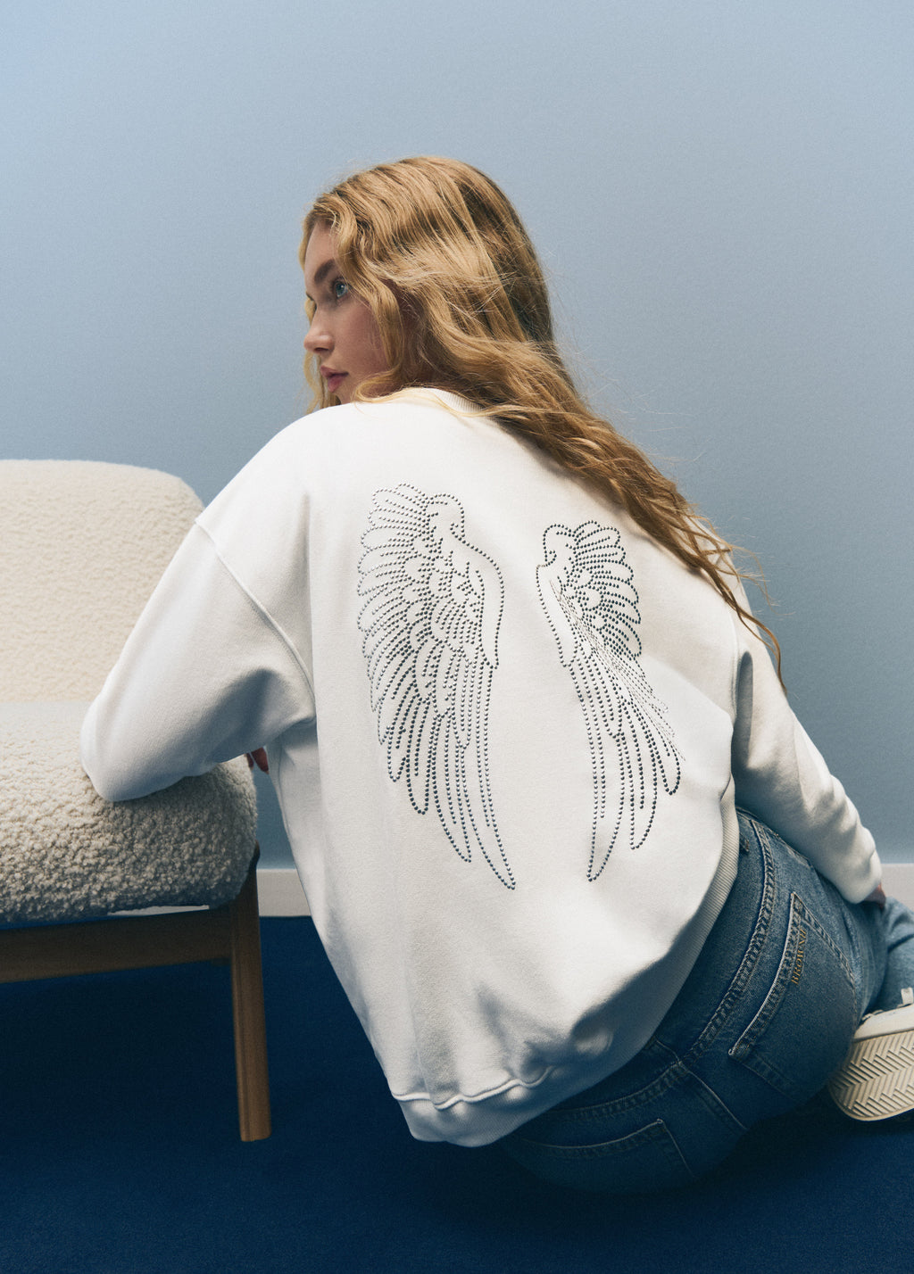 Sudadera logo alas