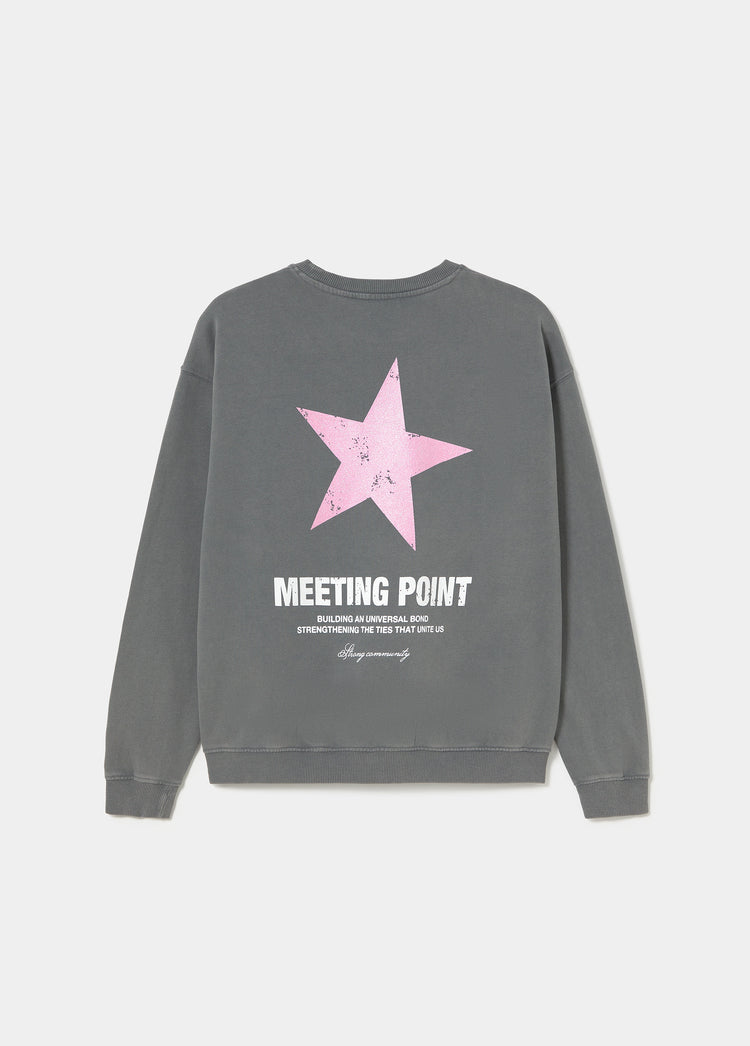 Sudadera logo estrellas