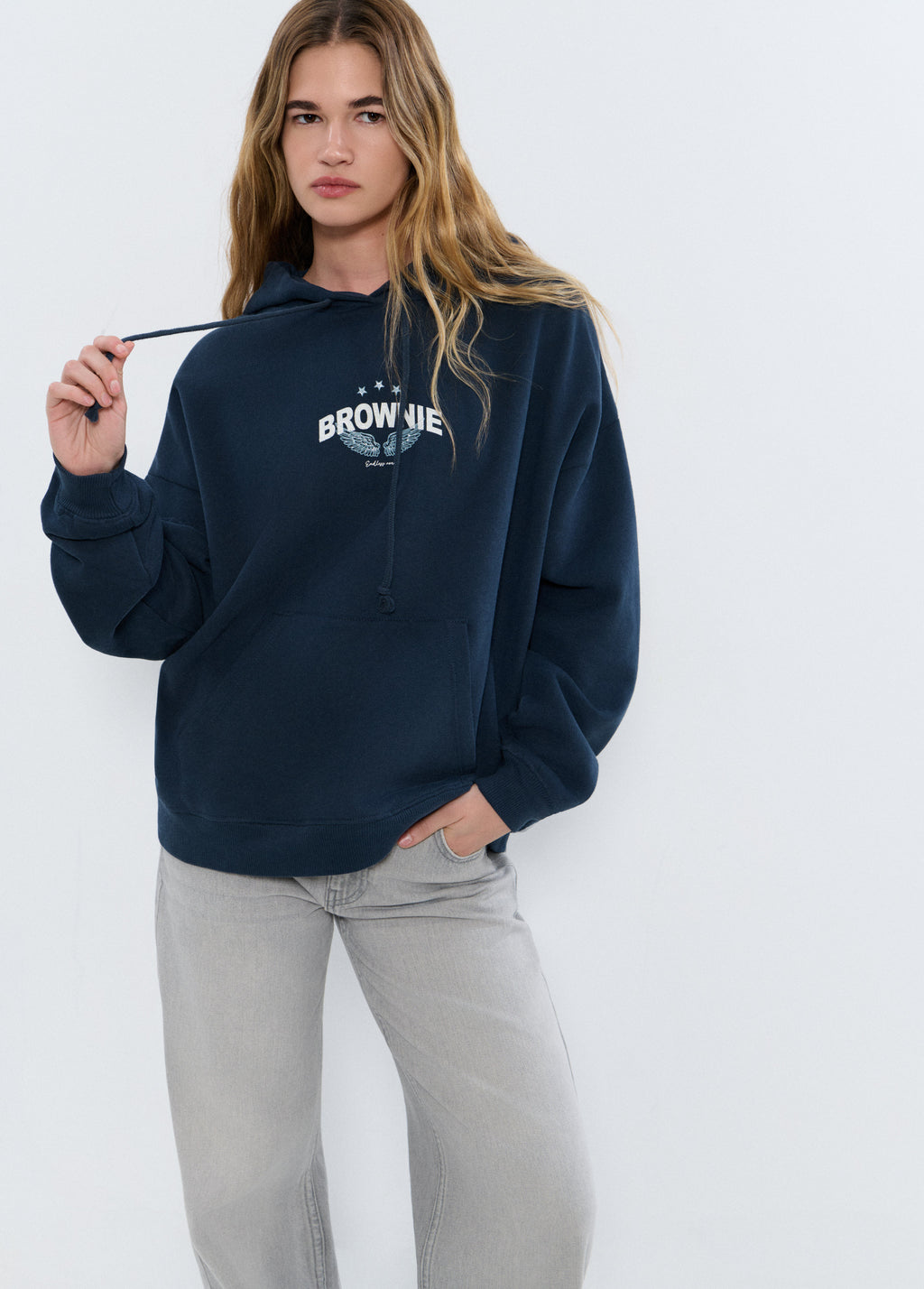 Sudadera logo y alas