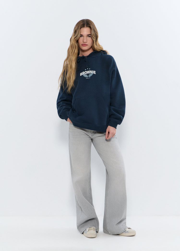 Sudadera logo y alas