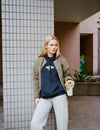 Sudadera logo y alas