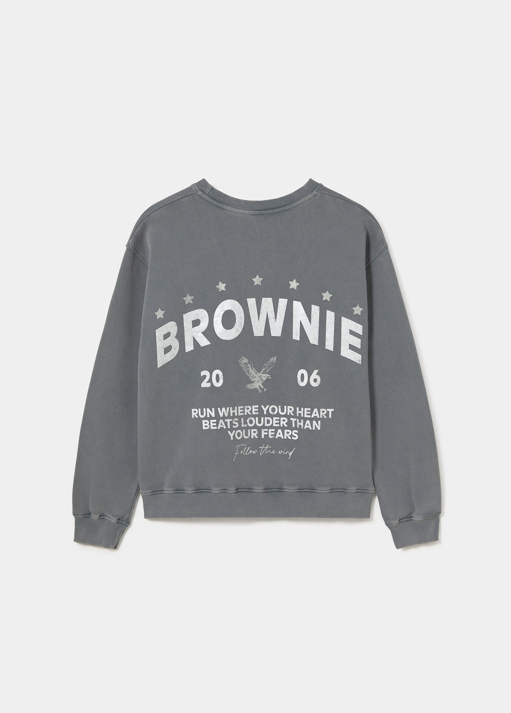 Sudadera logo y estrellas