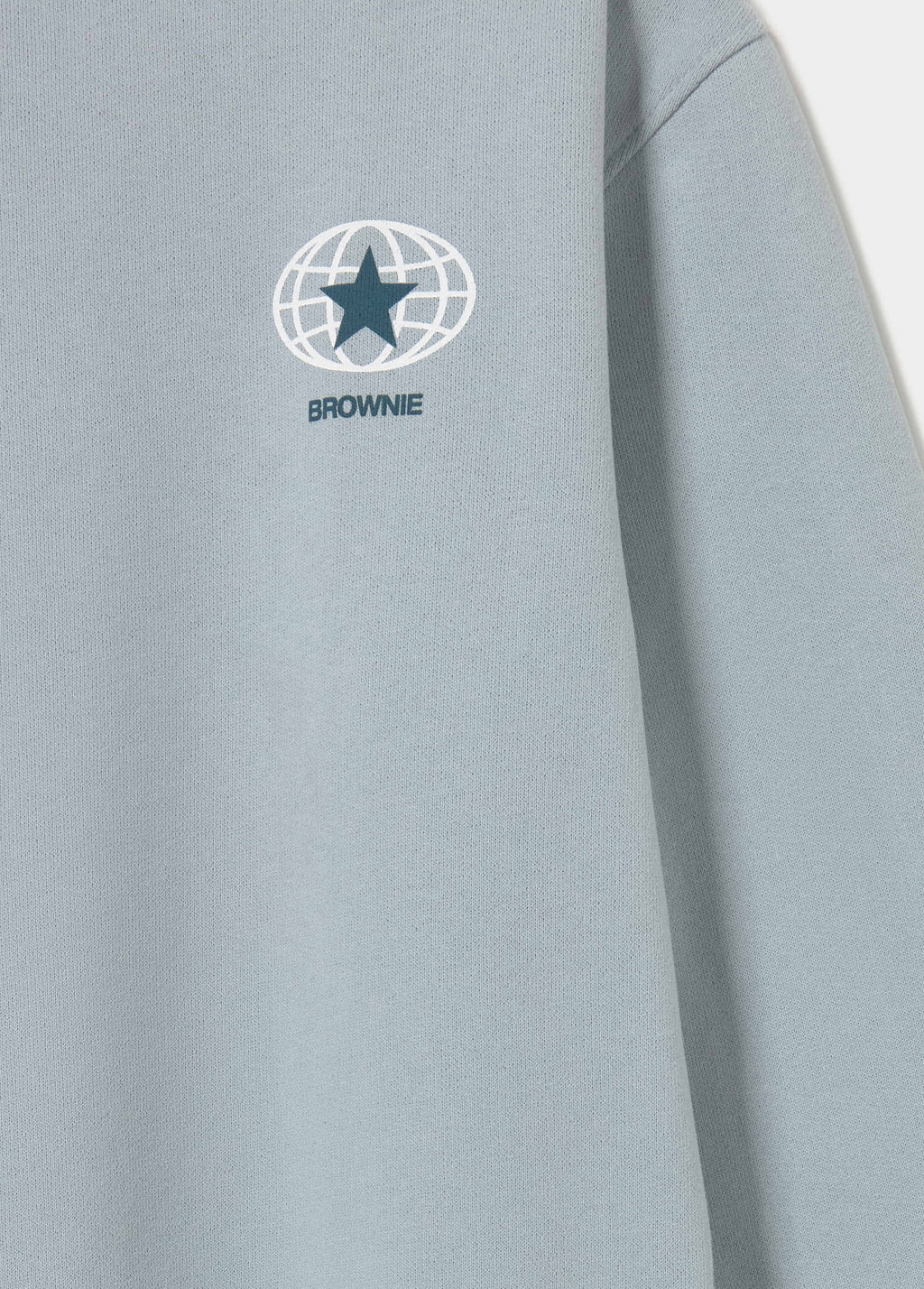 Sweat imprimé dos avec patch