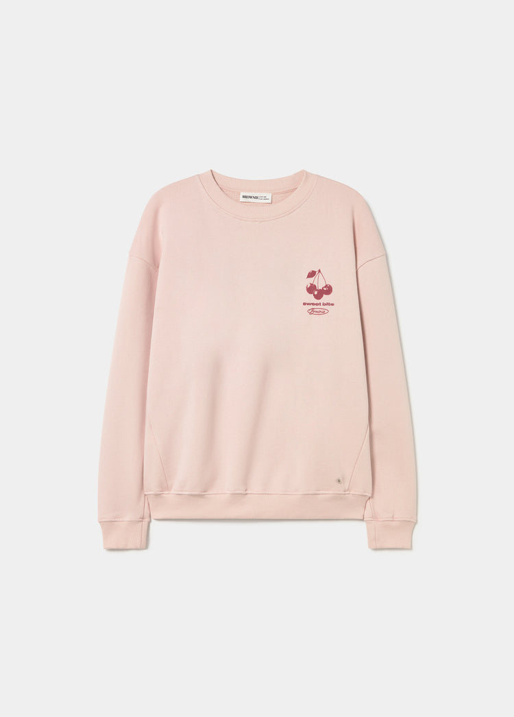 Sudadera print glitter