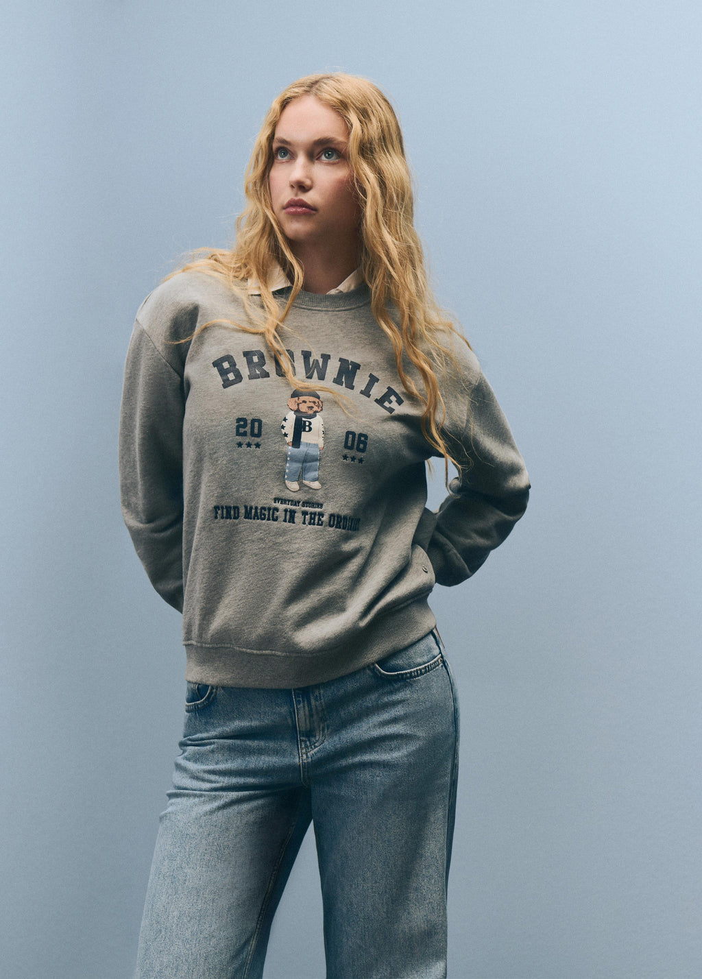 Sweat imprimé petit chien