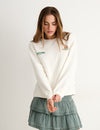 Sweatshirt com print de cão a jogar golfe