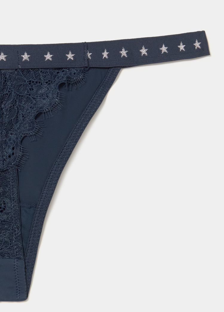 Tanga goma estrellas