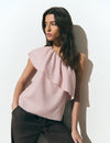 Asymmetrisches Top mit Volant