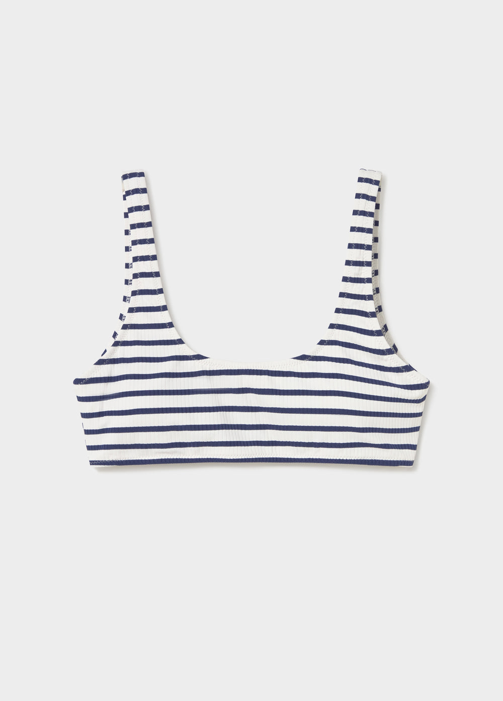 Top bikini rayé style marin