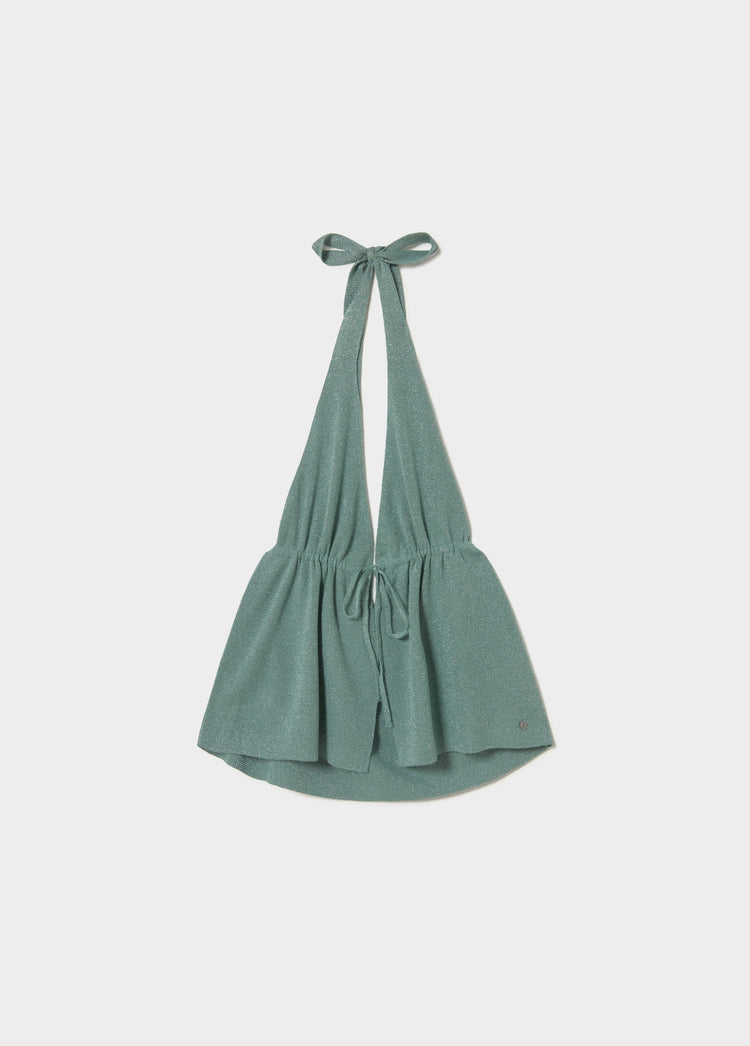 Top halter cortina