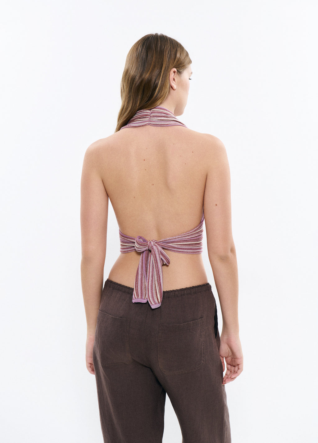 Halter top scarf