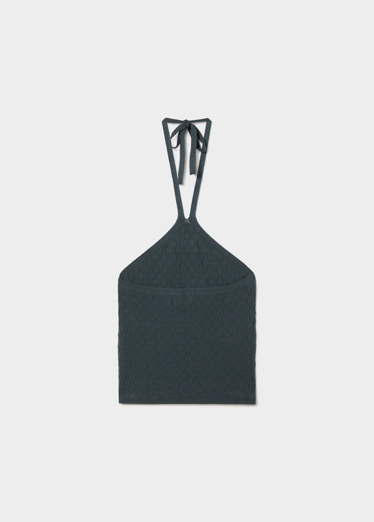 Top halter textura