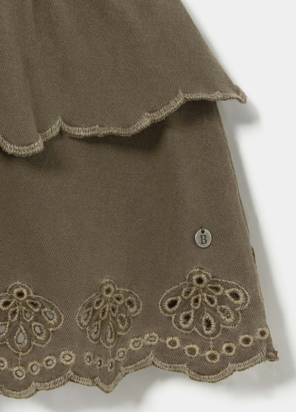 Top halter volantes