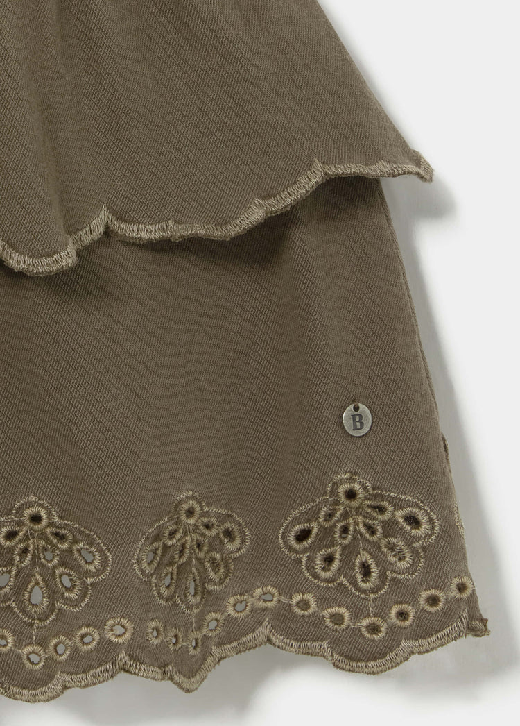 Top halter volantes