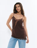 Lace camisole top