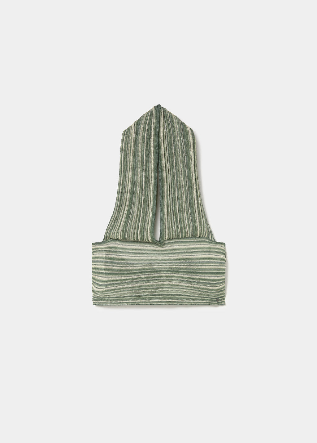 Knit halter top
