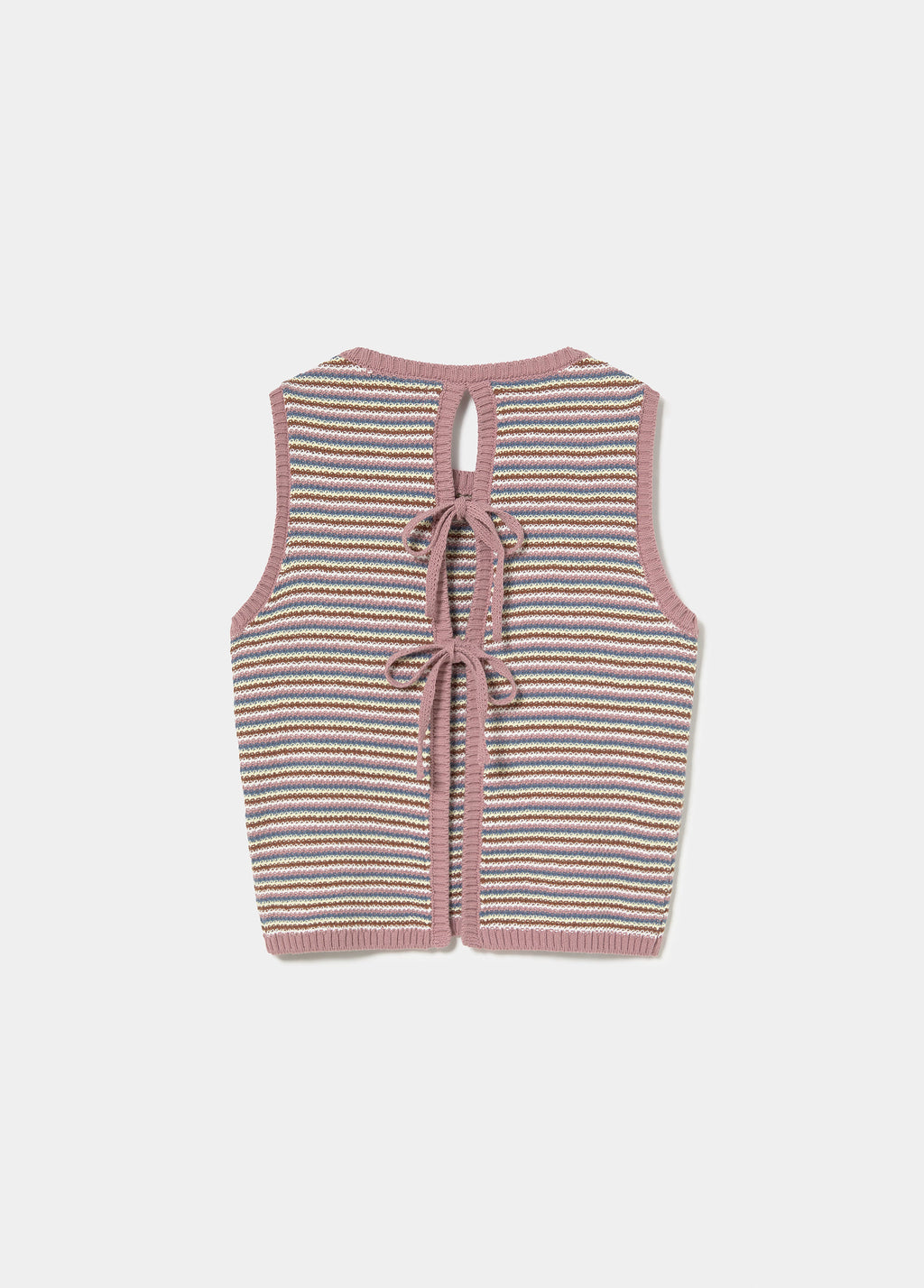 Striped knit top