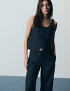 Pinstripe top