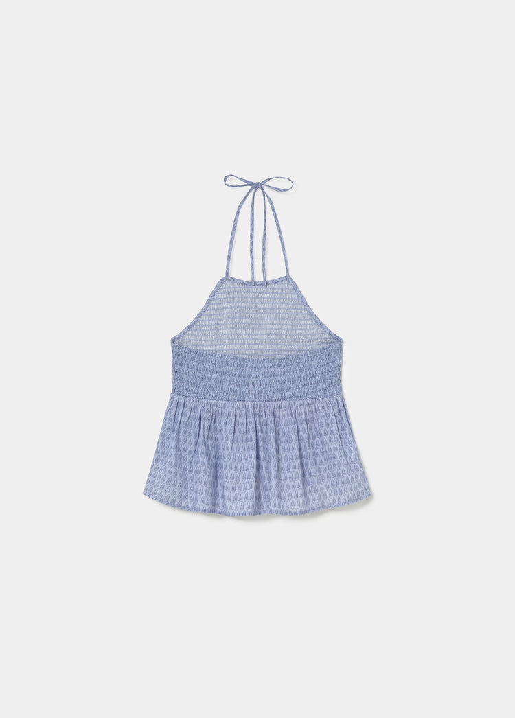 Top smock estampado