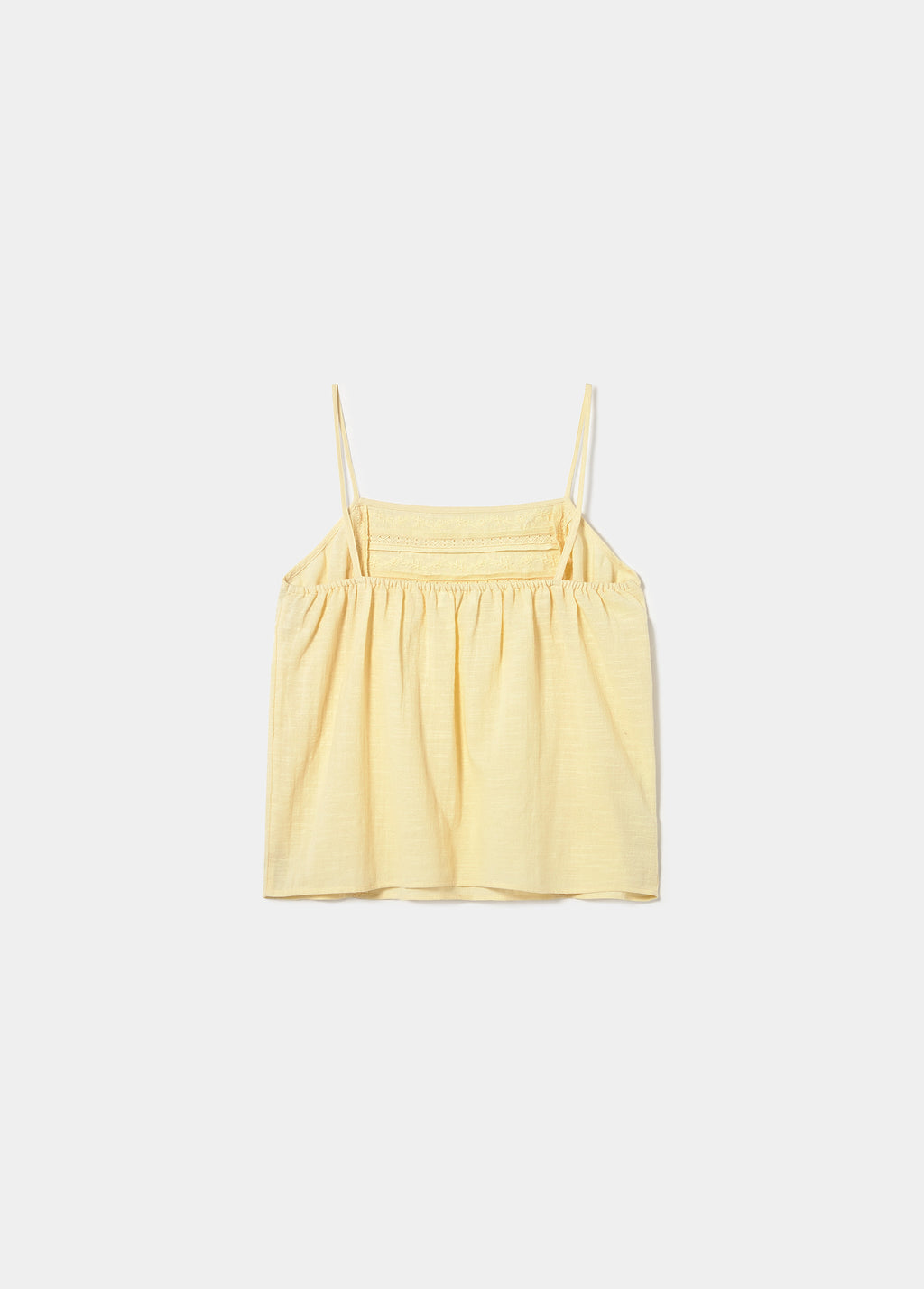 Top tirantes bordados