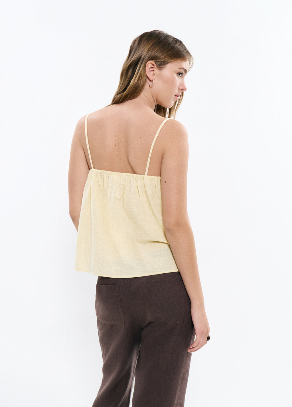 Top tirantes bordados