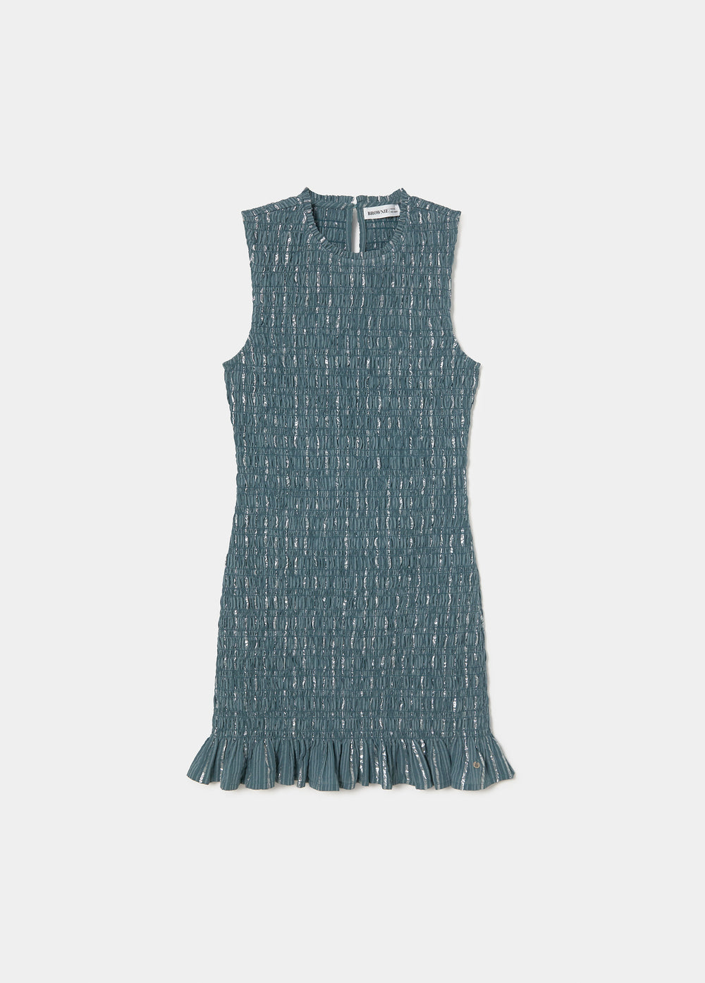 Vestido engomado tirantes