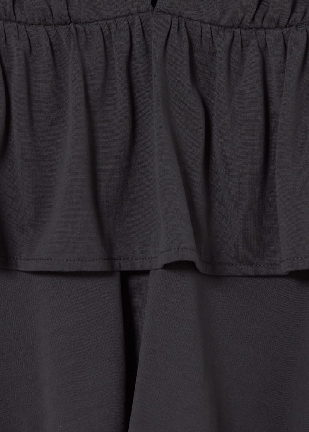 Robe dos nu à volants multiples